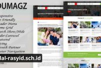 Edumagz Blogger Template