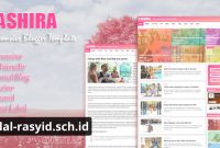 Lashira Blogger Template