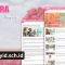 Lashira Blogger Template