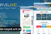 TravelPac Blogger Template