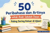peribahasa dan artinya untuk sekolah dasar