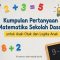Pertanyaan matematika sekolah dasar
